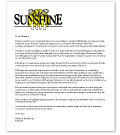 Camp Sunshine Letter of Reference